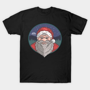 Bearded Santa Claus T-Shirt